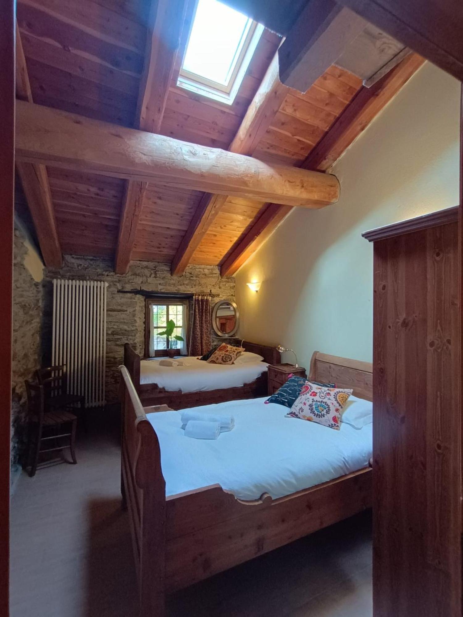 Albergo Diffuso La Marmu Osteria Della Croce Bianca Marmora Bagian luar foto